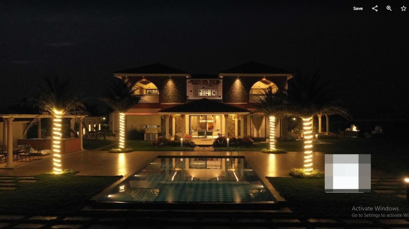 Redhomex Cove Castle Villa ハイデラバード エクステリア 写真